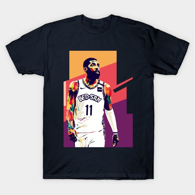 Kyrie Irving T-Shirt by Creativedy Stuff